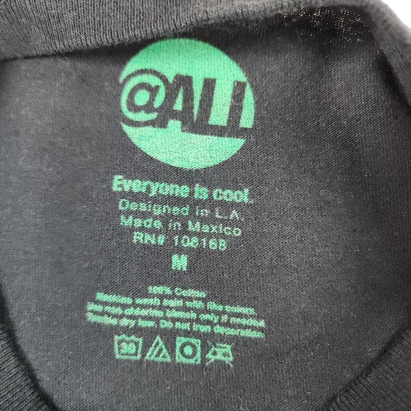 @all Human Connection Loading Graphic Tee Black Size M - Picture 3 of 9